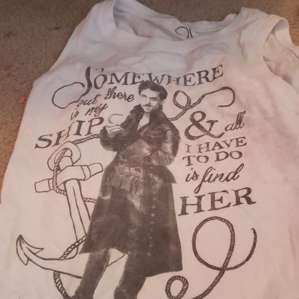 Captain hook tank top